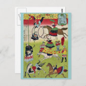 歌川フランスの・広重の大回路 ポストカード (正面/裏面)