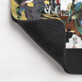 歌川国芳モンスターキャッツ五拾三次之内 岡崎の場 マウスパッ マウスパッド (コーナー)