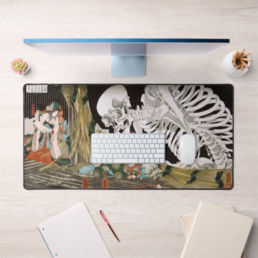歌川国芳戦士vs.幽霊日本の美術 デスクマット (オフィス1)