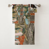 歌川国芳戦士vs.幽霊日本の美術 バスタオルセット (インサイチュ)