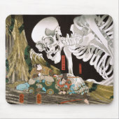 歌川国芳戦士vs.幽霊日本の美術 マウスパッド (正面)