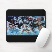 歌川国芳源頼政鵺退治之図 マウスパッド (マウス)