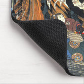 歌川国芳滝夜叉魔女と骸骨 マウスパッド (コーナー)