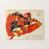 歌川国芳芸者 ジグソーパズル (横)