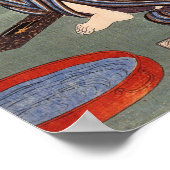 歌川国芳、女性21、1814 - 歌川 ポスター (角)