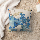 歌川国芳 – 富士の雪渓 クッション (ブランケット)