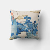 歌川国芳 – 富士の雪渓 クッション (裏面)