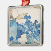 歌川国芳 – 富士の雪渓 メタルオーナメント (左)