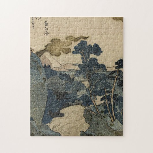 歌川国芳 – 富士夕べ景 ジグソーパズル (縦)