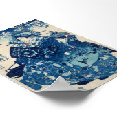 歌川国芳「扇屋の遊女花王」 ポスター (角)