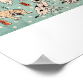 歌川国芳（1798年～1861年） ポスター (角)