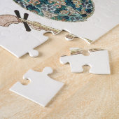 歌川国芳 – Courtisane ジグソーパズル (側面)