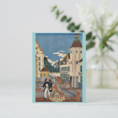 歌川広重によるアメリカの隆盛 ポストカード (スタンド正面)