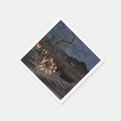 歌川広重 – 大晦日の炎 スタンダードカクテルナプキン (角)