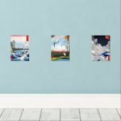 歌川広重 – 最高傑作選択 (ウッドフロア)