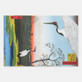 歌川広重 – 最高傑作選択 ラッピングペーパーシート (正面2)