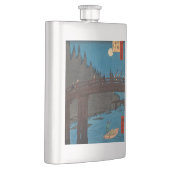 歌川広重 – 月明かりの京都橋 フラスク (右)