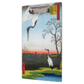 歌川広重 - 汐入、香奈杉、神田洗堰 クリップボード (左)