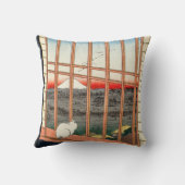 歌川広重 - 浅草の田園 クッション (裏面)