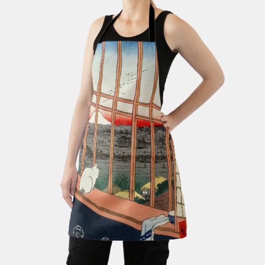 歌川広重 – 浅草田 エプロン (インサイチュ)
