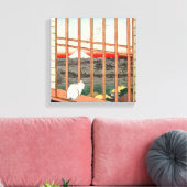 歌川広重 – 浅草田 キャンバスプリント (インサイチュ (リビング))