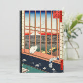 歌川広重 – 浅草田 サンキューカード (スタンド正面)