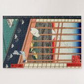 歌川広重 – 浅草田 ジグソーパズル (横)