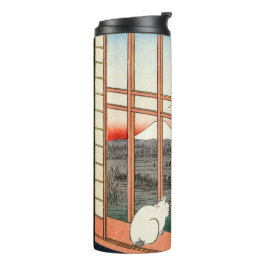 歌川広重 – 浅草田 タンブラー