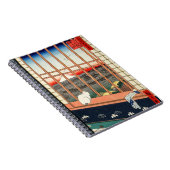 歌川広重 – 浅草田 ノートブック (右側)