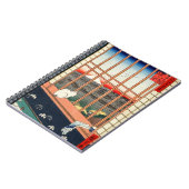 歌川広重 – 浅草田 ノートブック (左側)