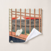 歌川広重 – 浅草田 バスタオルセット (ウォッシュタオル)