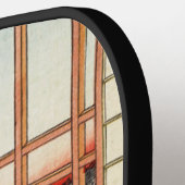 歌川広重 – 浅草田 ピックルボールラケット (左詳細)