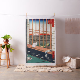 歌川広重 – 浅草田 ファブリック