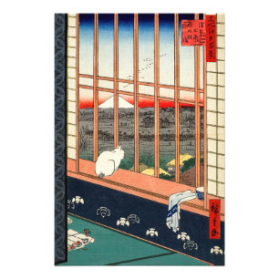 歌川広重 – 浅草田 フォトプリント