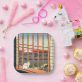 歌川広重 – 浅草田 ペーパープレート (パーティー)