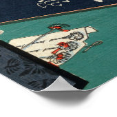 歌川広重 – 浅草田 ポスター (角)