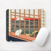 歌川広重 – 浅草田 マウスパッド (マウス)