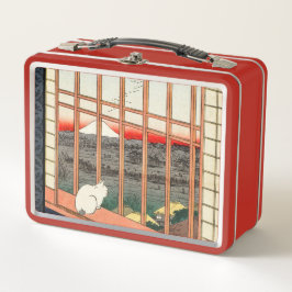 歌川広重 – 浅草田 メタルランチボックス
