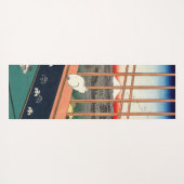 歌川広重 – 浅草田 ヨガマット (裏面(横))