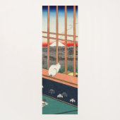 歌川広重 – 浅草田 ヨガマット (裏面)