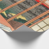 歌川広重 – 浅草田 ラッピングペーパー (角)