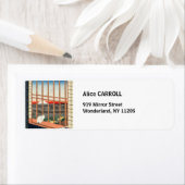 歌川広重 – 浅草田 ラベル (インサイチュ)