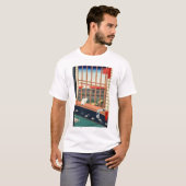 歌川広重 – 浅草田 Tシャツ (正面フル)