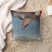 歌川広重 – 深川須崎・十万坪 クッション (ブランケット)