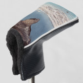 歌川広重 – 深川須崎・十万坪 ゴルフヘッドカバー (3/4 正面)