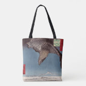 歌川広重 – 深川須崎・十万坪 トートバッグ (裏面)