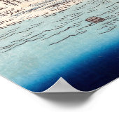 歌川広重 – 深川須崎・十万坪 ポスター (角)