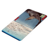 歌川広重 – 深川須崎・十万坪 マグネット (左側)