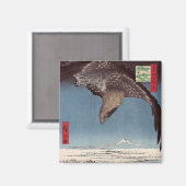 歌川広重 – 深川須崎・十万坪 マグネット (正面/裏面)