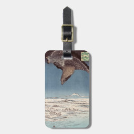 歌川広重 – 深川須崎・十万坪 ラゲッジタグ